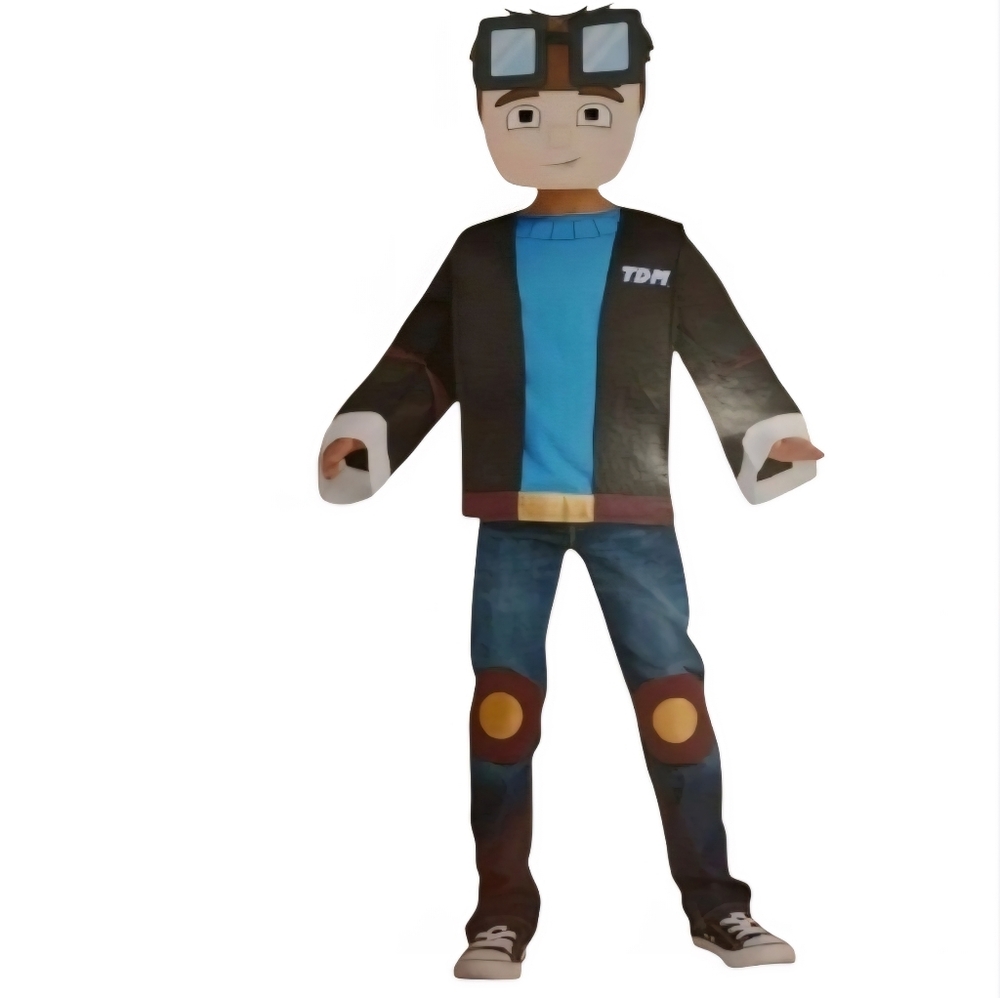 Tubes Hero's Dan TDM Deluxe Halloween Costume (4/6)